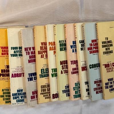 Sale Photo Thumbnail #297: Vintage Readers Digest - lot of 12 - 1983