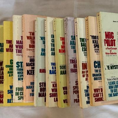 Sale Photo Thumbnail #298: Vintage Readers Digest - lot of 12 - 1980