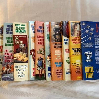 Sale Photo Thumbnail #307: Vintage Readers Digest - lot of 12 - 1988