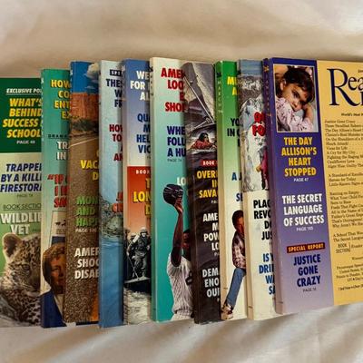 Sale Photo Thumbnail #312: Vintage Readers Digest - lot of 12 - 1994