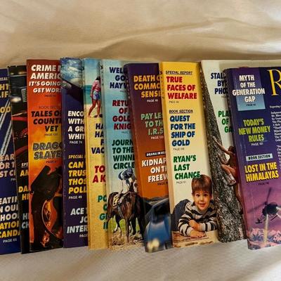 Sale Photo Thumbnail #313: Vintage Readers Digest - lot of 12 - 1995