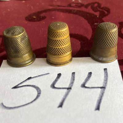 Vintage Thimble Lot