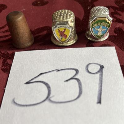 Collectable Thimble Lot