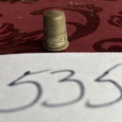 The Prudential Life Thimble