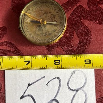 Vintage Brass Compass