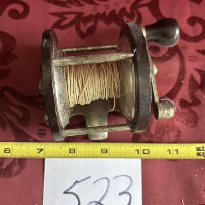 Vintage HI Utica NY Fishing Reel