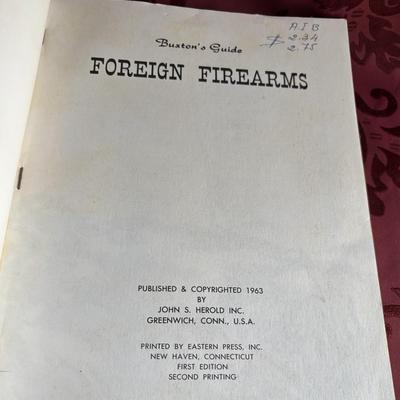 US and Foreign Firearms Books