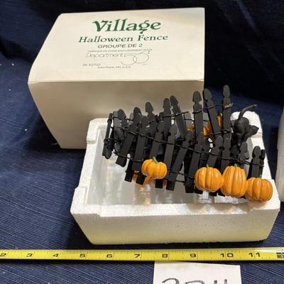 Village Halloween Fence