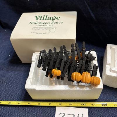 Village Halloween Fence