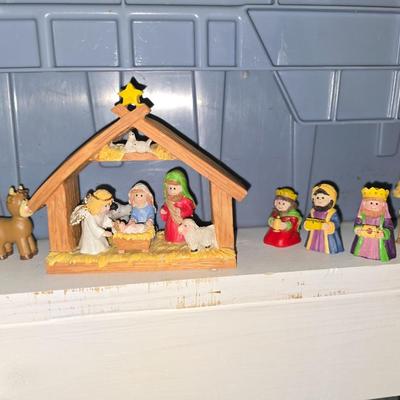 Nativity set