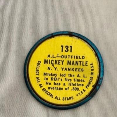 Sale Photo Thumbnail #227: Armour hotdog baseball coins - Mickey Mantle