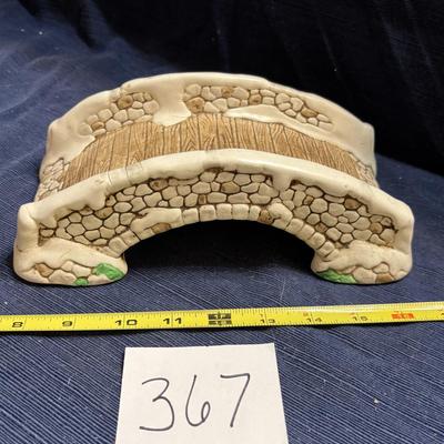 Vintage Lefton Colonial Village Stone Bridge