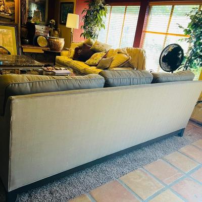 Ethan Allen Grey Couch