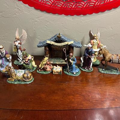 Thomas Kincaid Nativity Set
