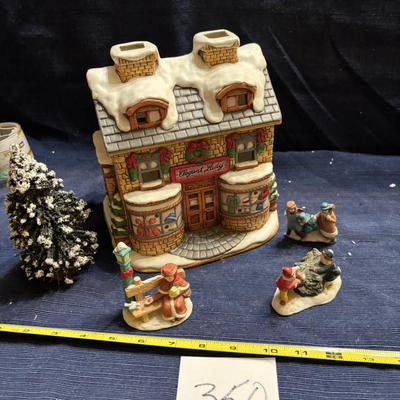 Vintage Colonial Village Elegant Lady Dress Shop