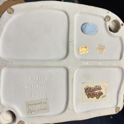 Vintage Colonial Village Elegant Lady Dress Shop