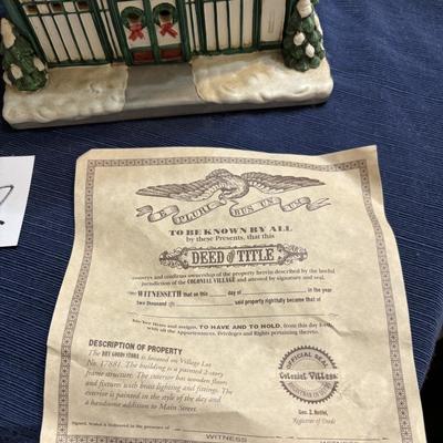 Vintage Lefton Colonial Village Dry Goods