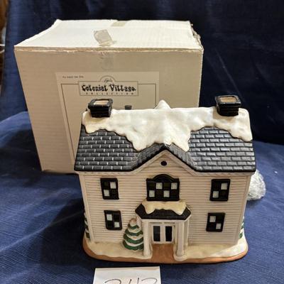 Vintage Lefton Colonial Village Tyler Homestead