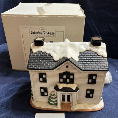 Vintage Lefton Colonial Village Tyler Homestead