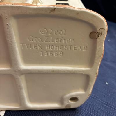 Vintage Lefton Colonial Village Tyler Homestead