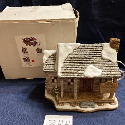 Vintage Lefton Colonial Village Notfel Cabin