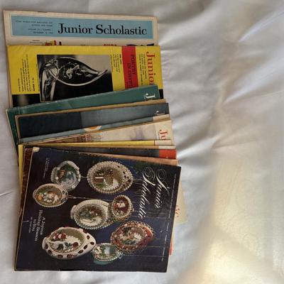 Sale Photo Thumbnail #318: Lot of 1960s Junior Scholastic Magazines.