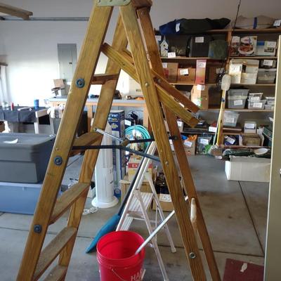 WATLING 6 FT LADDER, STEP STOOL AND MORE