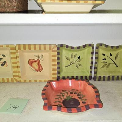 Decorative Square Bowls