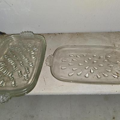 Glass Cocktail trays