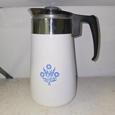Corn Flower Corningware Perculator