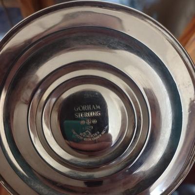 PAIR OF GORHAM WEIGHTED STERLING SILVER CANDLE HOLDERS