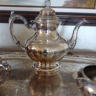 ONEIDA SILVER PLATED TEA/COFFEE SERVICE