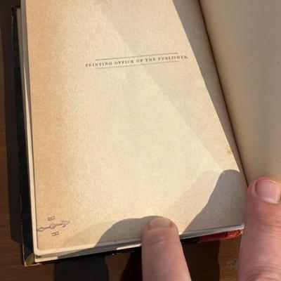 Antique Book by Mrs. Humphry Ward - “The Marriage of William Ashe” tauchnitz 1905