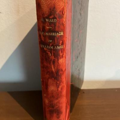 Antique Book by Mrs. Humphry Ward - “The Marriage of William Ashe” tauchnitz 1905