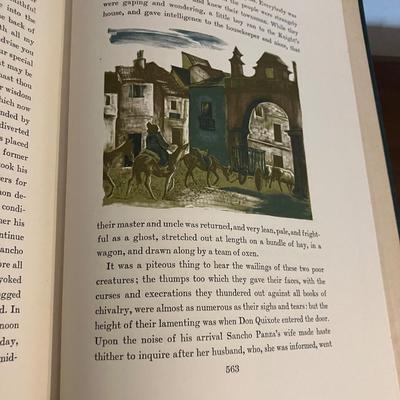 Don Quixote De La Mancha: 1941 Random House First Edition