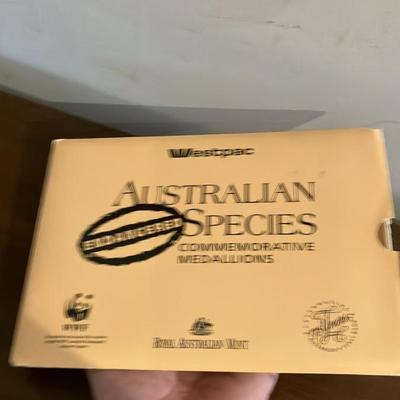 Endangered Species Commemorative Medallion Set - 175th Anniversary of Australia's First Bank