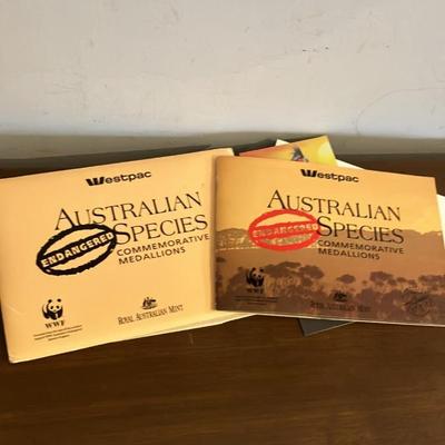 Endangered Species Commemorative Medallion Set - 175th Anniversary of Australia's First Bank