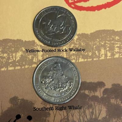 Endangered Species Commemorative Medallion Set - 175th Anniversary of Australia's First Bank
