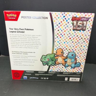 Pokemon Scarlet Violet Poster Collection Sealed