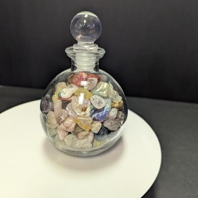 Jar Of Polished Rocks