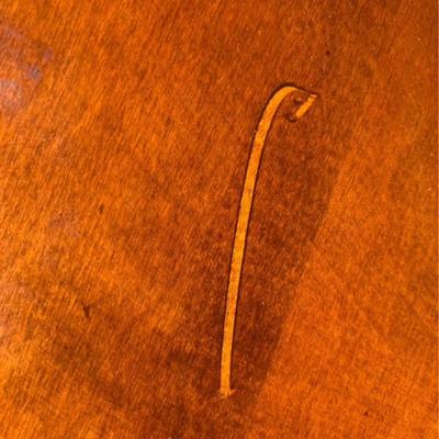 Farmhouse/Country Amish Solid Cherry Wood Lazy Susan - 20" Diameter