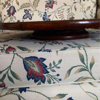 Farmhouse/Country Amish Solid Cherry Wood Lazy Susan - 20" Diameter