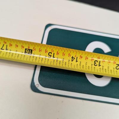 15 1/4" x 4" "Go A Away