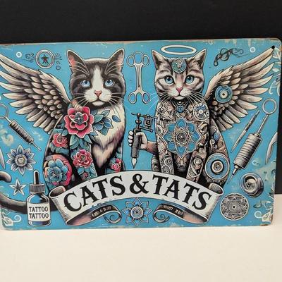 11 3/4" x 8" Metal Sign