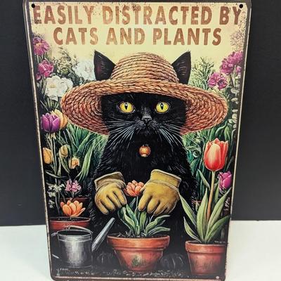 11 3/4" x 8" Metal Sign