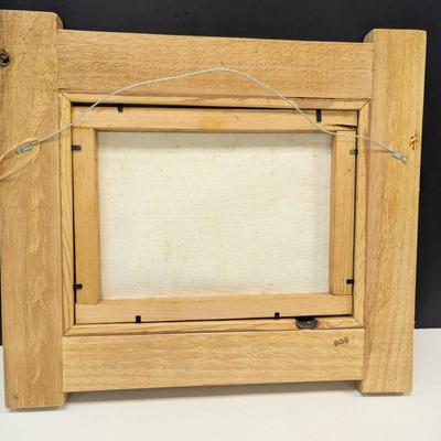 15" x 13" Buffalo On Canvas