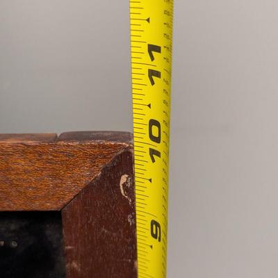 Dated/Signed On The Back Approx 13 1/4" x 10" Vintage Copper Repousse Wall Art