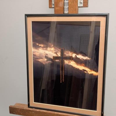 Approx 12 5/8" x 16" Balsam Cross Waynesville NC Photograph