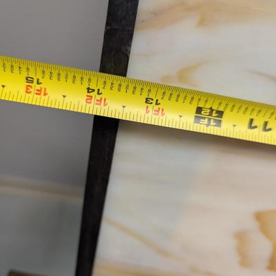 14" x 16" Asian Scenery On Stain Glass