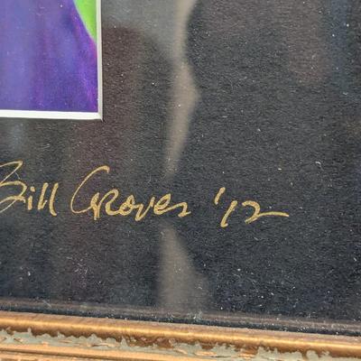 Approx 16" x 13 7/8" Butterflies, Blossoms Bill Groves Photographer Franklin NC